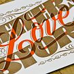 Letters Love Story – Letterpress Postcards. Projekt z dziedziny  Kaligrafia, Projektowanie motor, zac, jne, Projektowanie produktowe, Projektowanie graficzne, T i pografia użytkownika Yani&Guille - 09.01.2017