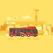 Google Transit. Animation, Traditional illustration, and Motion Graphics project by Sociedad Fantasma - 02.20.2017