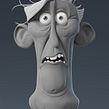 Surprised. 3D, Animation, and Sculpture project by Luis Arizaga - 03.02.2017