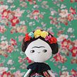 Muñeca Frida. Projekt z dziedziny Craft, Projektowanie zabawek, Projektowanie postaci i Fotografia użytkownika Elena Sánchez Santos - 14.03.2017