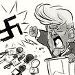 Mr. Trump!. Traditional illustration project by Iker J. de los Mozos - 03.17.2017