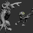 bocetos de Murphy para Psyop . 3D project by Rafa Zabala - 05.13.2017