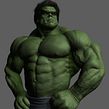 Versión Hulk,modelado en zbrush. 3D projeto de Rafa Zabala - 13.05.2017
