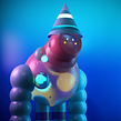 HOMBRE O GUSANO. 3D, Character Design, and Traditional illustration project by Aarón Martínez - 07.17.2017