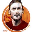 Francesco Totti . Een project van  Ontwerp y Traditionele illustratie van Ricardo Macía Lalinde - 27.06.2017