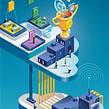 MOVISTAR CLoud. Traditional illustration & Infographics project by Mᴧuco Sosᴧ - 06.27.2017