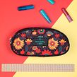 Cartucheras. Pattern Design, and Traditional illustration project by Laura Varsky - 07.13.2017