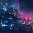 Ciudades Futuristas. Ilustração tradicional projeto de Guillem H. Pongiluppi - 01.06.2015