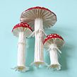 Paper mushrooms. Projekt z dziedziny Architektura wnętrz,  Sztuki piękne i Papercraft użytkownika Diana Beltran Herrera - 07.12.2017