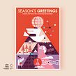 UNESCO Felicitación navidad 2018. Un proyecto de Dirección de arte, Diseño gráfico e Ilustración tradicional de Del Hambre - 19.12.2017