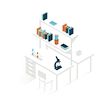 Cedars Sinai Technology Transfer. Graphic Design, Traditional illustration, and Vector Illustration project by Gemma Busquets - 01.09.2018