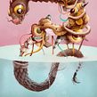 Monsters Ein Projekt aus dem Bereich Traditionelle Illustration von Óscar Lloréns - 17.01.2018