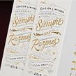 Chandon Edición limitada. Design, Lettering, and Packaging project by Diego Giaccone - 01.24.2018