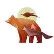 Mi Proyecto del curso: Ilustración digital con lápices de colores. Un proyecto de Ilustración tradicional de Mercedes deBellard - 01.01.2018