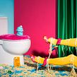Diamond shoes. Un proyecto de Dirección de arte, Diseño editorial, Diseño gráfico, Escenografía y Fotografía de I'm blue I'm pink - 12.02.2018