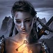 Saiah - La guardiana de la séptima llave. Art Direction, Design, Photograph, Traditional illustration, Photograph, Post-production, Photo Retouching, and VFX project by Mario Olvera - 03.09.2018