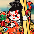 Ukiyo-kawaii. Un progetto di Street Art, Character design, Illustrazione tradizionale e Illustrazione vettoriale di Estudio Kudasai - 15.06.2015
