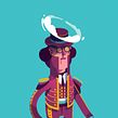 Matador. Digital Illustration project by Julian Ardila - 01.22.2018