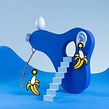 Doodad + Fandango. Direção de arte, Design editorial, Design gráfico, Design de cenários, e Fotografia projeto de I'm blue I'm pink - 21.05.2018