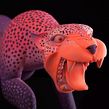 Jaguar Oaxaca. Un proyecto de Bellas Artes, Diseño de personajes, Diseño de producto, Escultura, Ilustración tradicional y Pintura de Mitote Rodela - 30.05.2018