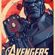 Thanos print.. Un progetto di Illustrazione tradizionale, Illustrazione digitale e Illustrazione vettoriale di Abraham García - 06.06.2018