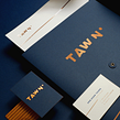 TAWN. Een project van  Br, ing en identiteit y Logo-ontwerp van Cherry Bomb Creative Co. - 01.05.2018