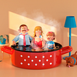 FAMILIA. Animation, Art Direction, Character Design, and 3D Modeling project by Aarón Martínez - 06.19.2018