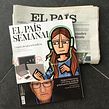 EL PAÍS SEMANAL. Cover and illustrations.. Ilustração tradicional projeto de Cristina Durán & Miguel Á. Giner Bou - 26.06.2018