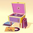 Record store day. Un proyecto de 3D, Diseño y Modelado 3D de Cecilia Meade - 07.08.2018