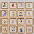 Nuevo proyectoHabitante: 70 small drawings. . Drawing, Traditional illustration, and Watercolor Painting project by Violeta Hernández - 08.23.2018