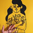 PAPERCUT ILLUSTRATIONS. Ilustração tradicional, e Papercraft projeto de José Antonio Roda Martinez - 01.01.2018
