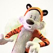 Calvin and Hobbes Rendition. 3D, 3D Animation, Character Animation, Comic, 3D Character Design, and Sculpture project by Matias Zadicoff - 09.17.2018