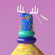 WALKING CHRISTMAS. 3D Animation, Character Animation, and Rigging project by Buda.tv - 10.09.2018