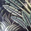 Mural Traveler Palm. Artes plásticas, Ilustração tradicional, e Pintura projeto de Lucila Dominguez - 18.10.2018