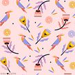 Patterns. Pattern Design, and Traditional illustration project by Ely Ely Ilustra - 10.19.2018
