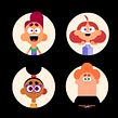 Emociones para la série Saturday Club. 2D Animation project by Josep Bernaus - 11.20.2018