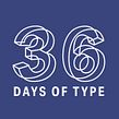 36 Days of Type 2018. Free font. Tipografia projeto de BlueTypo - 19.01.2020