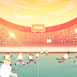 BBC Red Button +. Un progetto di Animazione, Animazione 2D e Motion graphics di Ernex - 14.04.2015