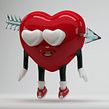 Flechazo . 3D, 3D Animation, Character Animation, Character Design, and 3D Character Design project by Jaime Alvarez Sobreviela - 02.04.2019