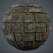 Roof Shingle Material - Substance Designer. Een project van 3D y Videogames van Angel Fernandes - 16.02.2017