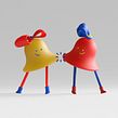 MERRY XXXMAS. 3D, 3D Animation, Creativit, Art Direction, and Character Design project by Buda.tv - 02.19.2019