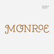 Monroe. T, and pograph project by Latinotype - 09.22.2018