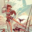 UNLUCKY JONAH "The Hunt". Een project van Ontwerp van personages y Digitale illustratie van Alex Arizmendi - 20.02.2017