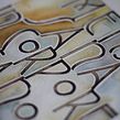 Láminas Caligrafía Bilbao. Een project van Kalligrafie, Schrijven y Traditionele illustratie van Bego Viñuela Galarraga - 01.03.2019