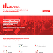 Sitio web de Decidim.org. Un proyecto de Desarrollo Web y Diseño Web de Javier Usobiaga Ferrer - 28.10.2018