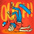 Ouch! . Un projet de Illustration numérique de Ed Vill - 05.04.2019