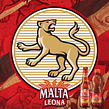 Ilustración Malta Leona. Een project van  Br, ing en identiteit, Traditionele illustratie y Vectorillustratie van Juan Villamil - 08.04.2019