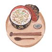 Del Bosque Florido: una vida en recetas Ein Projekt aus dem Bereich Traditionelle Illustration von Flor Kaneshiro - 31.08.2018
