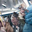 Metro Madrid (personal). Drawing, Artistic Drawing, Portrait Drawing, Realistic Drawing, and Watercolor Painting project by Carlos Rodríguez Casado - 05.04.2019