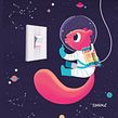 Espacial. Projekt z dziedziny Trad, c i jna ilustracja użytkownika Raeioul - 23.05.2019